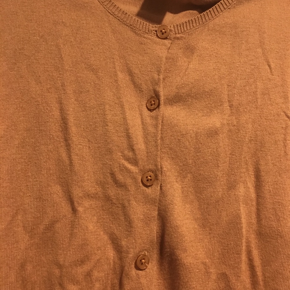 Ann Taylor pink cardigan